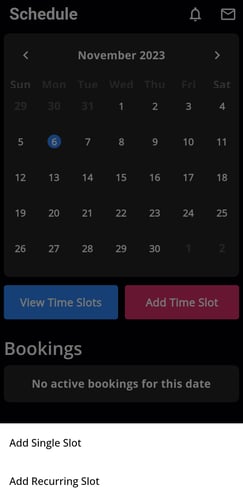 How to create a venue listing. Adding single time slots or recurring time slots